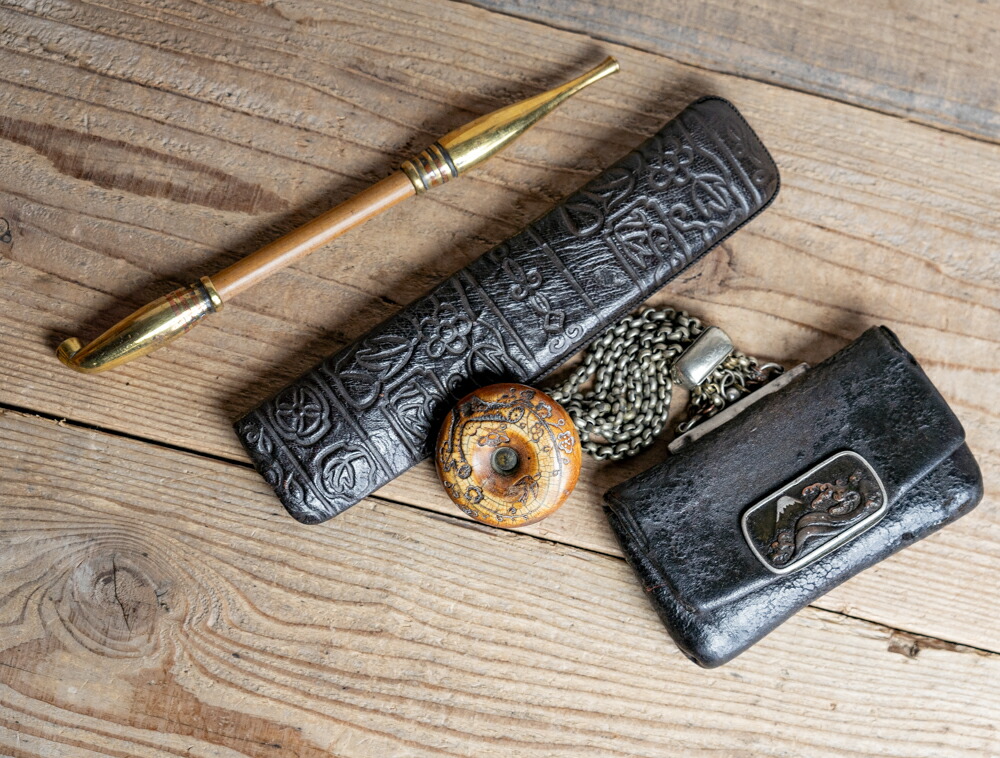 楽天市場】とんこつ 0035 喫煙具 煙草入 堤もん 喫煙グッズ 刻み煙草