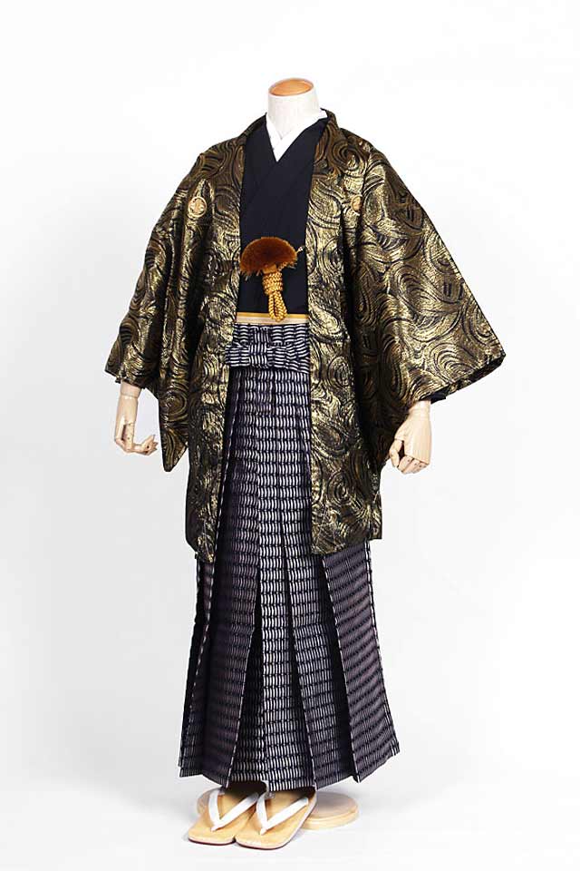 羽織袴 羽織袴セット｜J08 赤虎｜男袴レンタル(成人式・卒業式） えりう