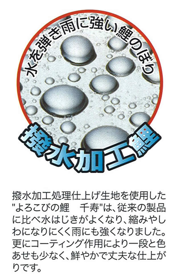 送料無料キャンペーン の子供の日 端午の節句に 出世願いや子供の成長を祝って飾る 日本の伝統工芸 人形広場おすすめの鯉のぼり こいのぼり庭庭園用徳永鯉のぼり家紋 名前入可能セット各種 ポール別売 千寿セット