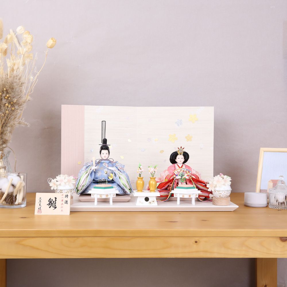 楽天市場】ひな段 中 1段 H0.8×W13×D7cm ひな祭り 桃の節句 女の子