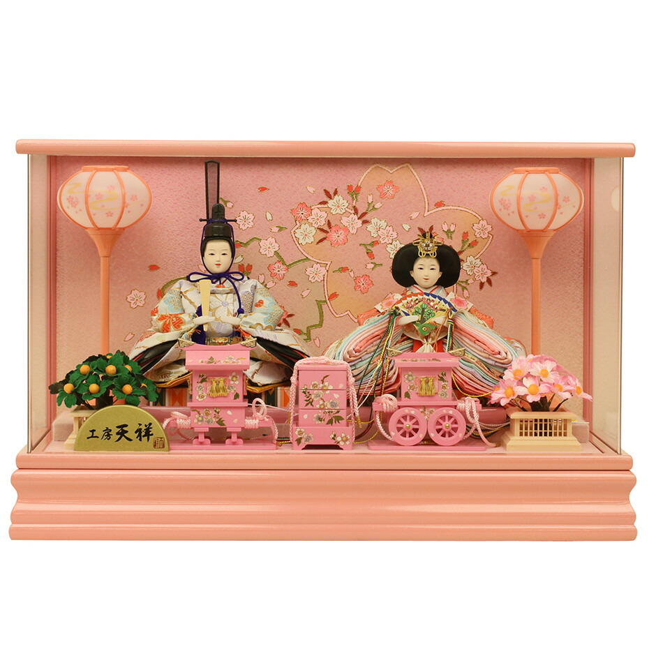 雛人形 コンパクト 雛人形 ケース飾り送料無料 人形広場限定オリジナル ひな人形 ぷり姫 十二単雛 親王飾り パールピンク オルゴール付 アクリルケース 名前札対応 木製お道具 お雛様 ひな祭り 2人飾り 雛人形 特選 Deerfieldtwpportage Com