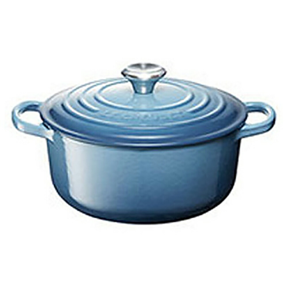 LE CREUSET - ルクルーゼ　ココットロンド　カリビアンブルー　22 Amazon.co.jp: ル・クルーゼ(Le Creuset) 鋳物 ホーロー 鍋