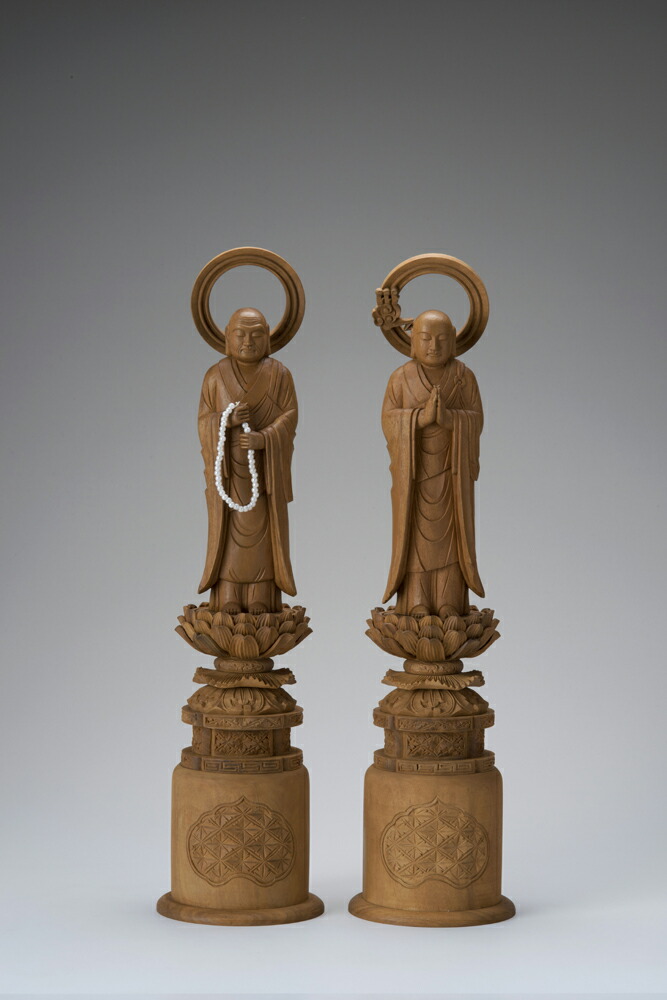 楠木 眼入切金付高祖太祖 2.5寸 40-3 仏像 木彫り フィギュア オブジェ インテリア仏像 置き物 インテリアオブジェ 仏壇 仏具 桧木 高祖太祖 2.0寸 40-4 仏像 木彫り フィギュア オブジェ