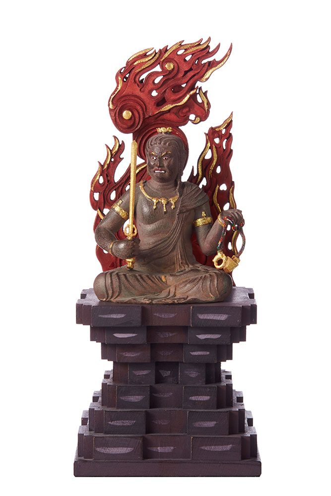 RIYAK リヤク ベーシック 彩色不動明王 LY-BFDSK 木製 仏像 Amazon｜RIYAK リヤク BASIC ベーシック 不動明王 LY-BFD 木製
