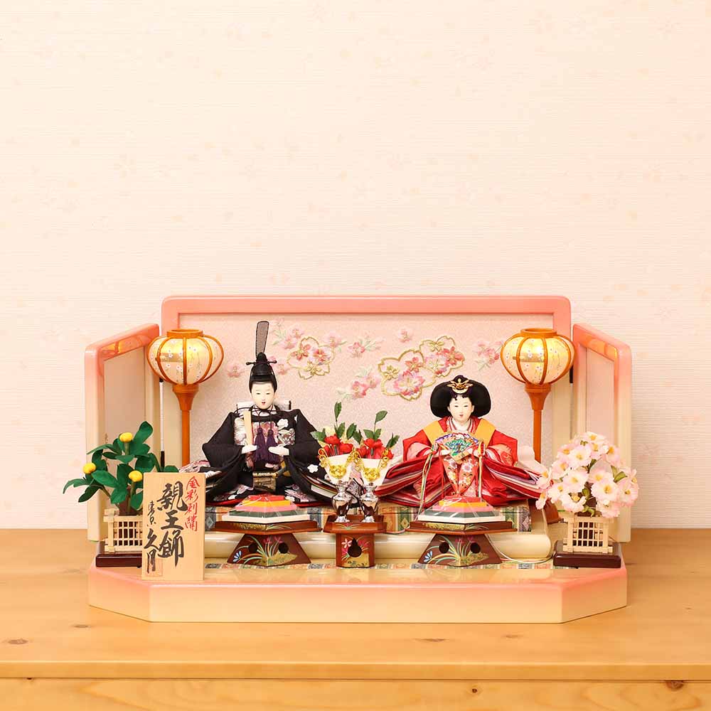雛人形 ひな人形 おしゃれ 親王飾り お雛様久月 親王飾り 十二単雛 金彩刺繍 kobo-tensho 特選 58,867円