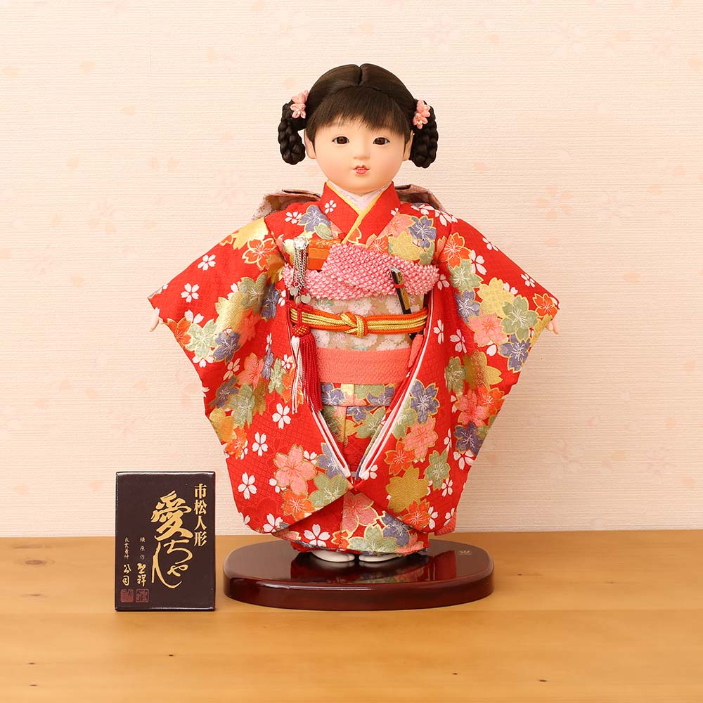 楽天市場】市松人形 齊藤公司作 10号 10F-05C 男の子上頭 友禅 雛人形