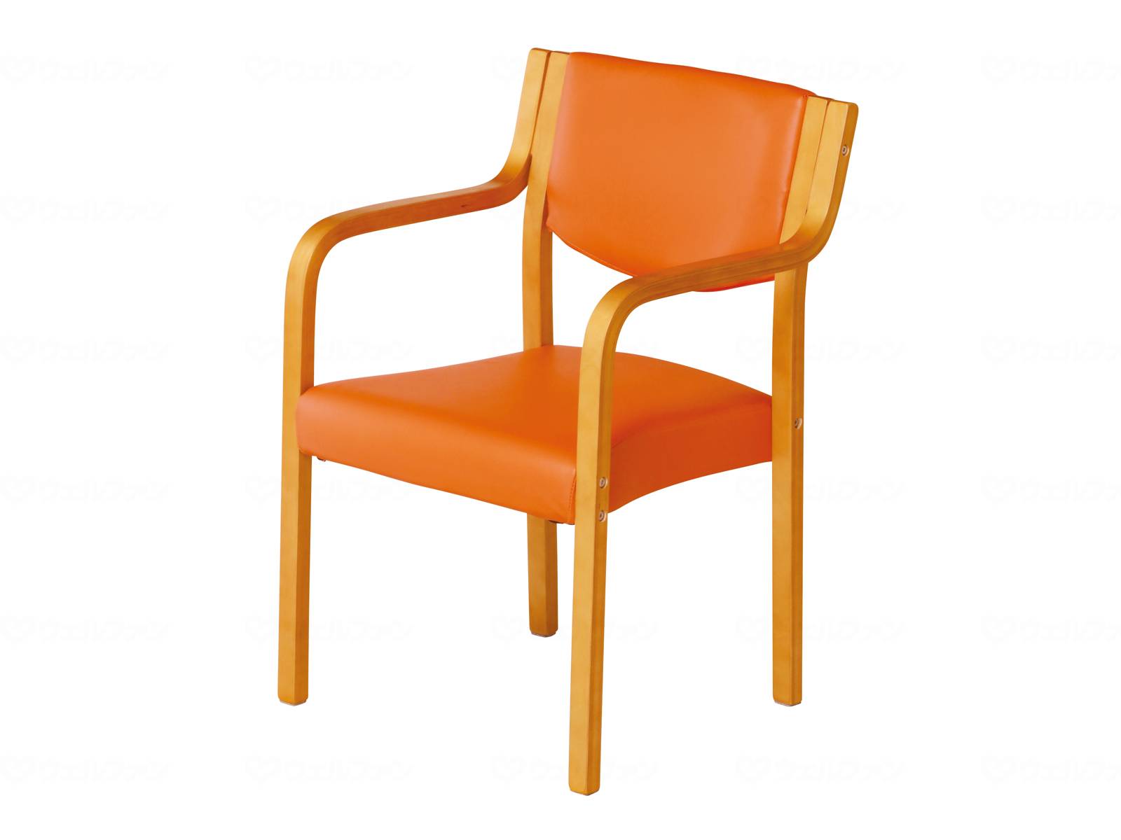 楽天市場】木製チェア オレンジ CX-10010 介援隊 : NO1元気爽快