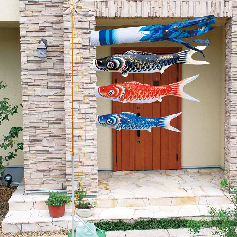 楽天市場】こいのぼり 玄関先 ベランダ用 スタンドセット 鯉のぼり