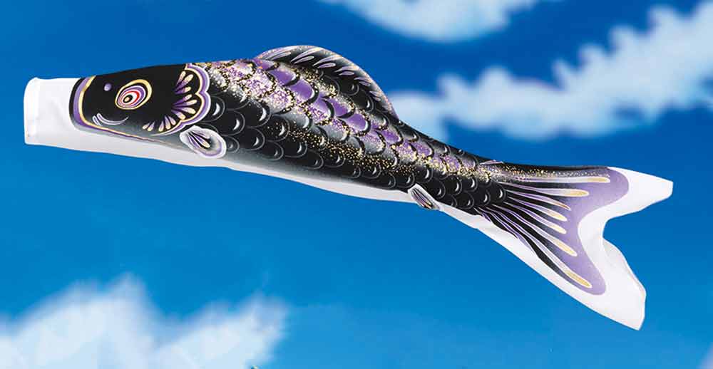 最終値下げ 鯉のぼり 単品 旭天竜 彩風 黒鯉 5m こいのぼり