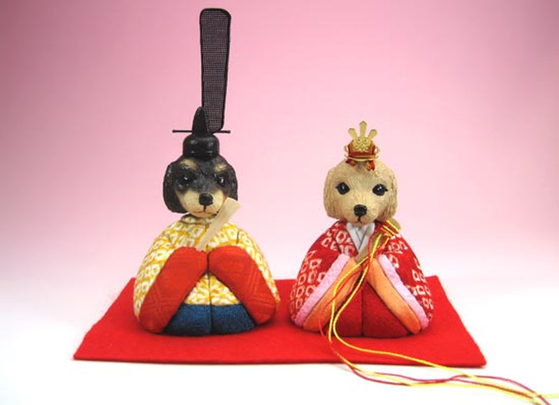 雛人形 犬のお雛様 かわいい 木目込み お雛様 木目込みペット ペットグッズ 雛人形 ひな人形 おひなさま その他 雛人形 お雛様 コンパクト ミニ 雛人形 おしゃれ 雛人形 犬のお雛様 おひなさま わんこ雛 コンパクト ダックス 小 ダックスフント 犬雛 人形広場 モダン