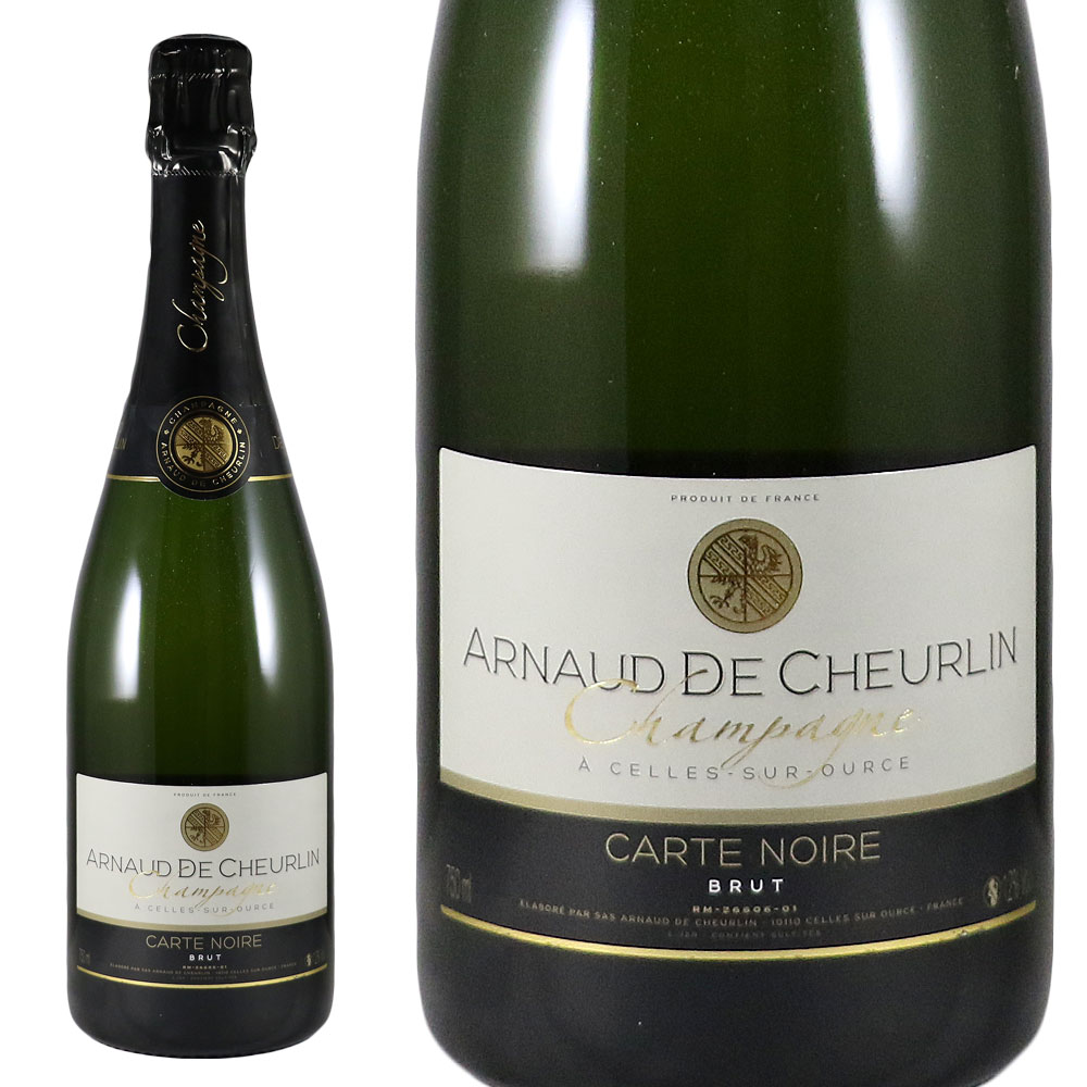 アルノー ド シューラン カルト ノワール　ブリュット Arnaud de Cheurlin Carte Noire Brut No.110850