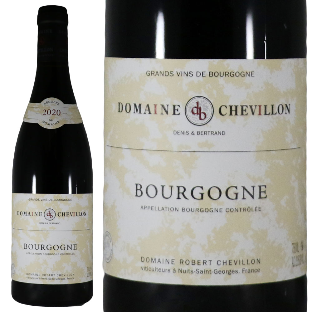 ドメーヌ ロベール シュヴィヨン ブルゴーニュ・ルージュ 2020 Domaine Robert Chevillon Bourgogne Rouge No.101206