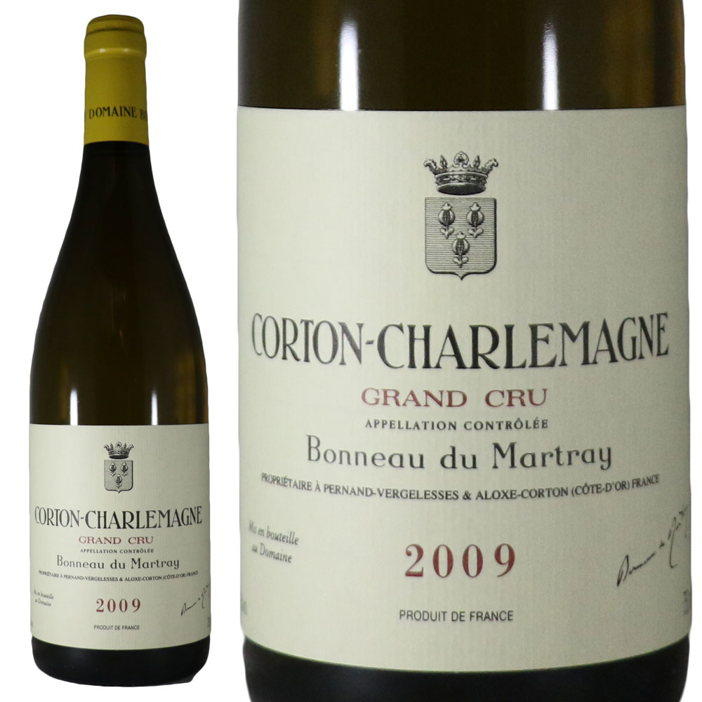 ボノー・デュ・マルトレイ　コルトン・シャルルマーニュ 2009Bonneau du Martray Corton Charlemagne　No.111159｜古武士屋 76,230円