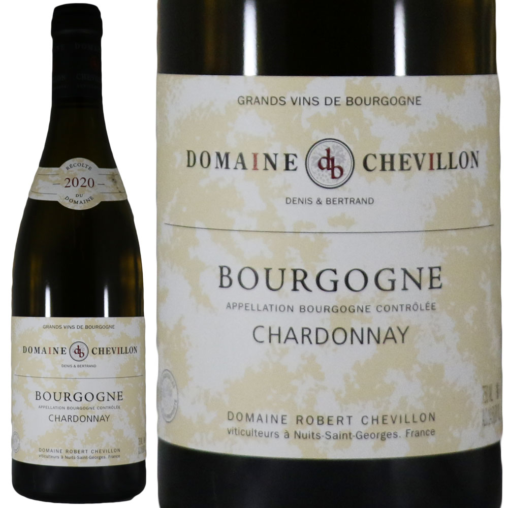 ドメーヌ ロベール シュヴィヨン ブルゴーニュ・シャルドネ 2020 Domaine Robert Chevillon Bourgogne Chardonnay No.112495