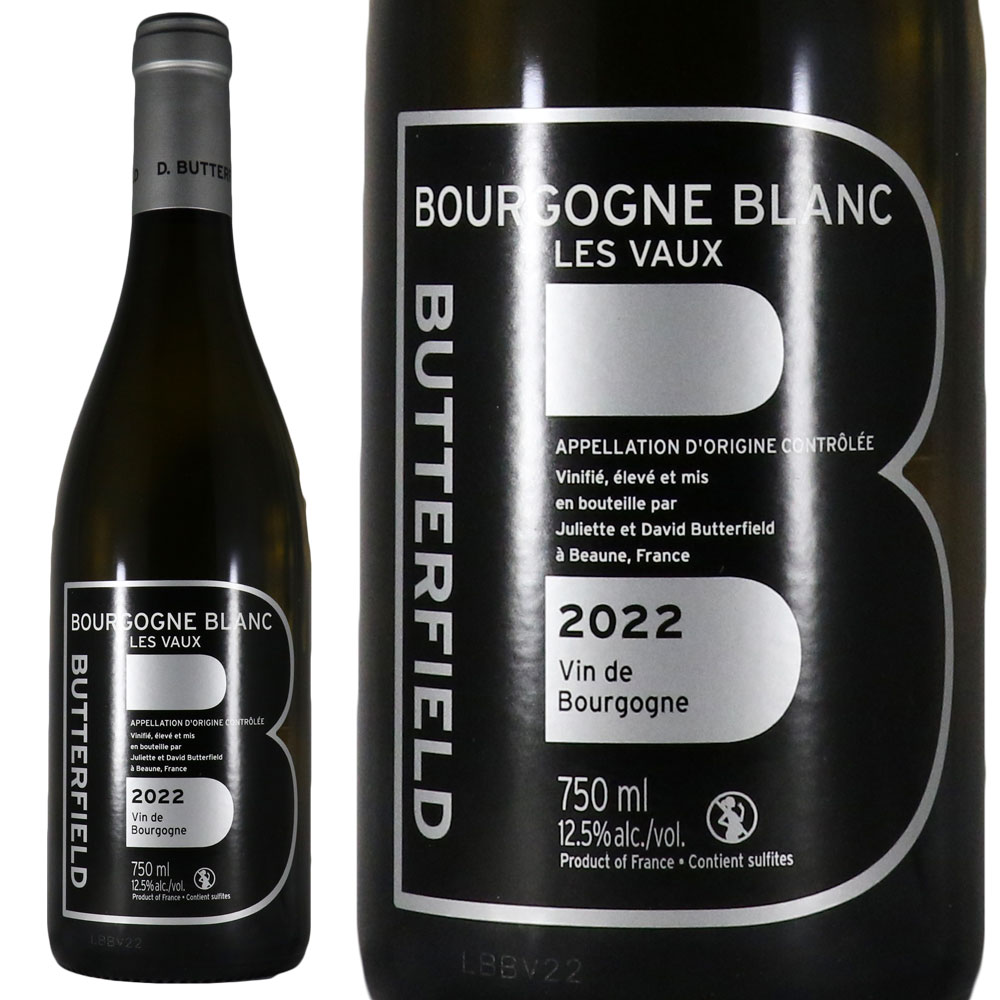 バターフィールド ブルゴーニュ ブラン レ ヴォー 2023 Butterfield Bourgogne Blanc Les Vaux No.116601