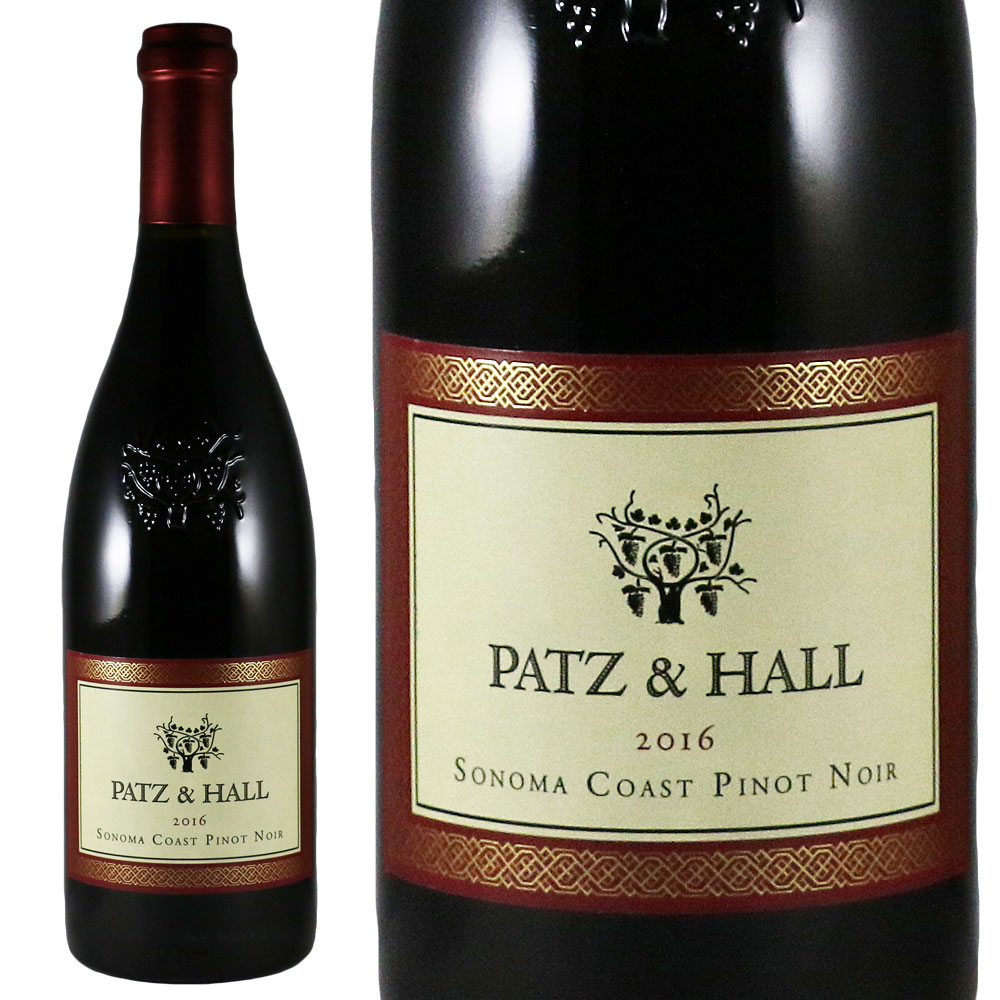 パッツ アンド ホール ソノマコースト ピノ・ノワール 2016 PATZ AND HALL SONOMA COAST Pinot Noir No.115285