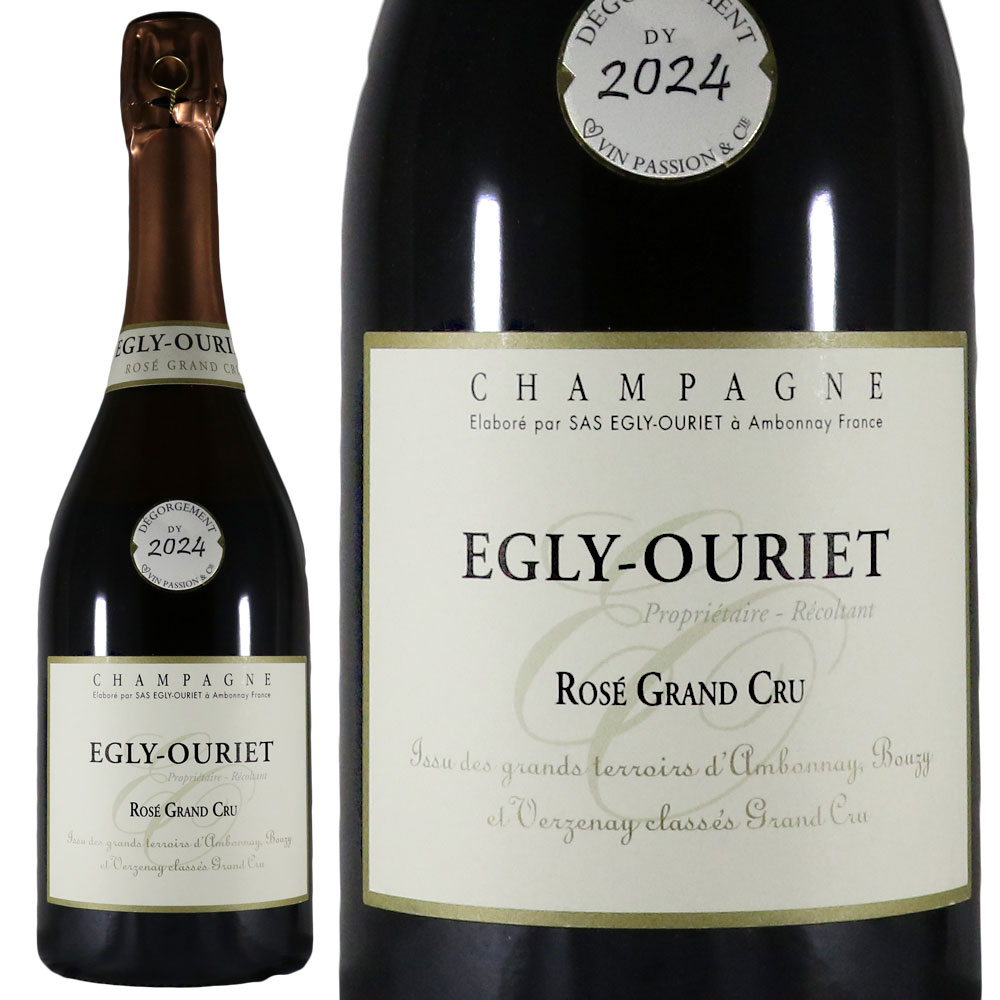 エグリウーリエ シャンパーニュ ロゼ グラン クリュ 2024 デゴルジュ Domaine Egly Ouriet Champagne Ros・・ Grand Cru ('24D・・gorgement) No.110322