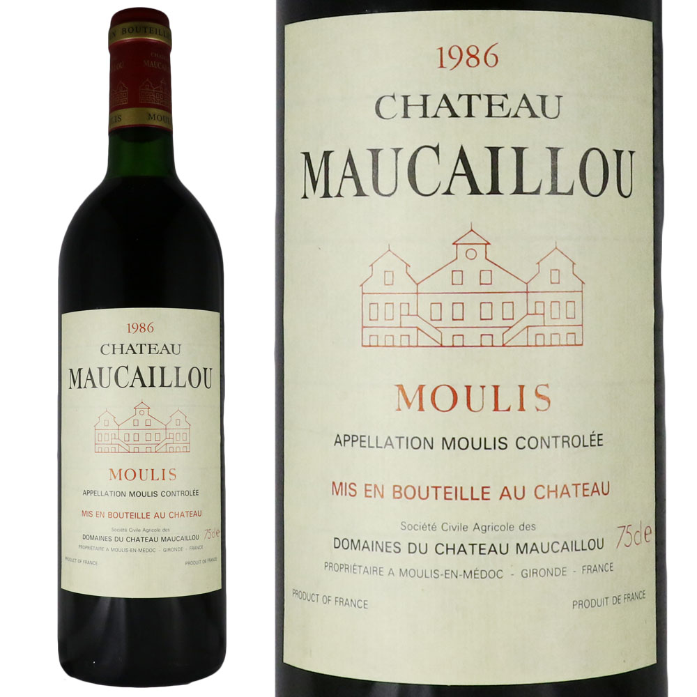 シャトー モーカイユ 1986Chateau MaucaillouNo.118205|古武士屋