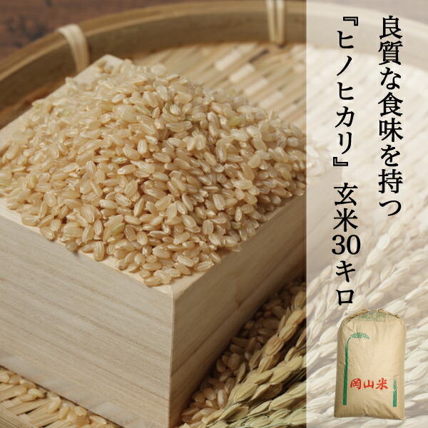 未検査米 米 玄米 ヒノヒカリ 1kg 2kg 5kg 10kg 30kg 晴れの国岡山 岡山の米 あっさり バランスが良く 料理と相性が良い 農家直送 【送料無料】 2025年産 令和7年 5,095円