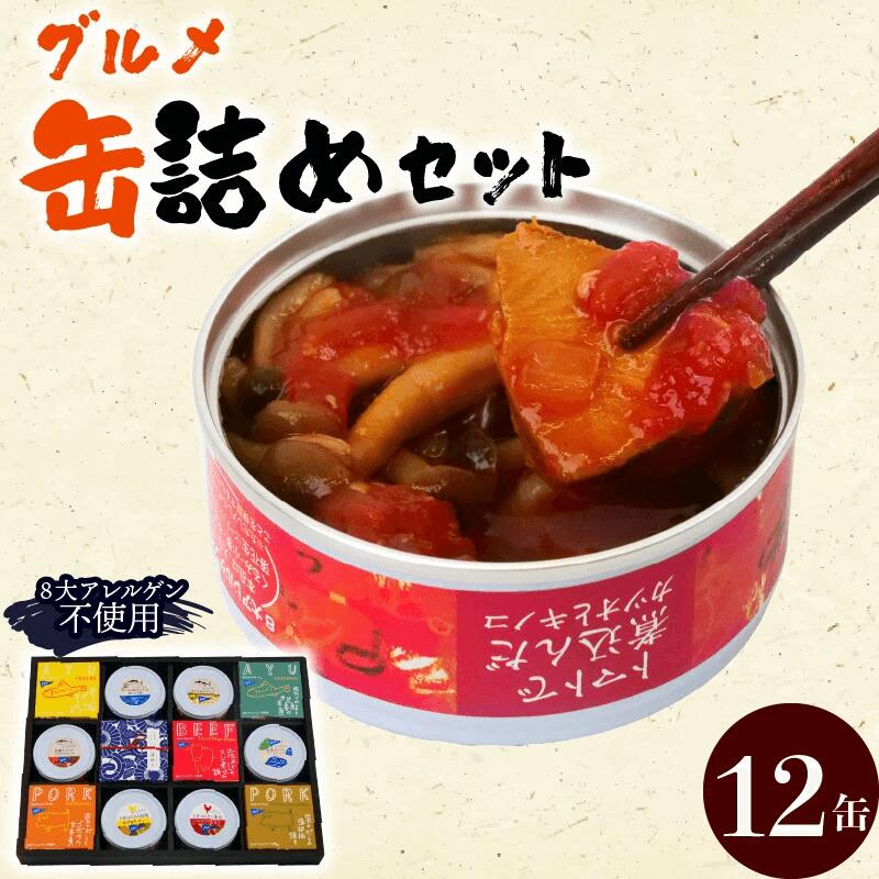 缶詰 防災 詰め合わせ セット 高知のうまいものを詰め込んだグルメ缶詰 12缶 国産 食べ物 おかず おつまみ 缶詰め 備蓄 日持ち 送料無料 ギフト 贈り物 お取り寄せ 高知 黒潮町 常温 ご飯 お供 鮎 ポーク 通販 保存食 災害対策 防災セット 非常食