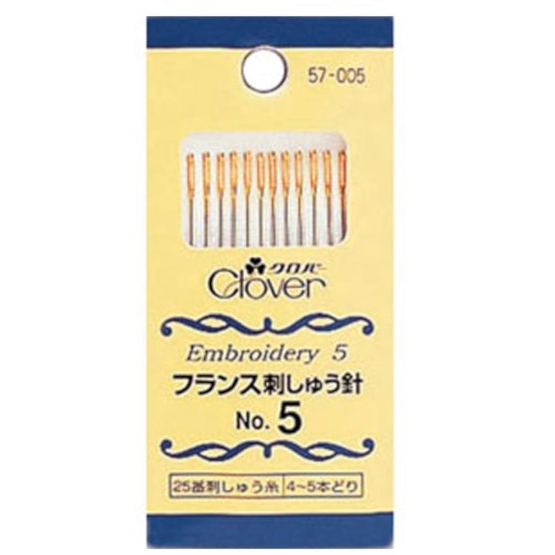 デンリュウ Lv.57 036/096 Pt1 3枚 クロバー フランス刺しゅう針 No.3-6 取合せ 57-036 - 毛糸と
