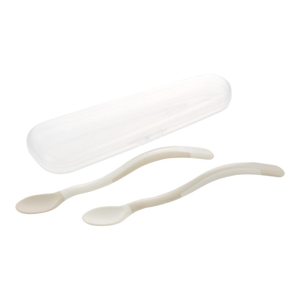 リッチェル おでかけランチくん 離乳食スプーンセット（ケース付）×40個セット : リッチェル おでかけランチくん 離乳食スプーンセット