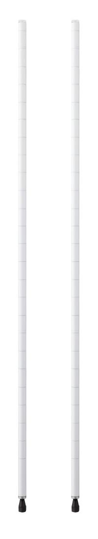 エレクター ベーシックシリーズ ポール 1200mm ホワイト (2本入) B48PW2 ホームエレクター後継品