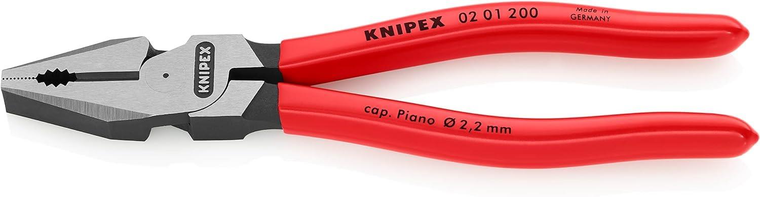 クニペックス KNIPEX 0201-200 強力型ペンチ (SB)