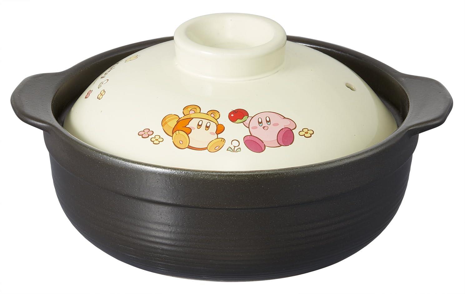 スケーター(Skater) 土鍋 6号 電子レンジ対応 陶器製 星のカービィ ピクニック CDN18-A