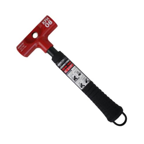 DOGYU 土牛産業 カラビナフック対応ハンマー レッド KFH-08