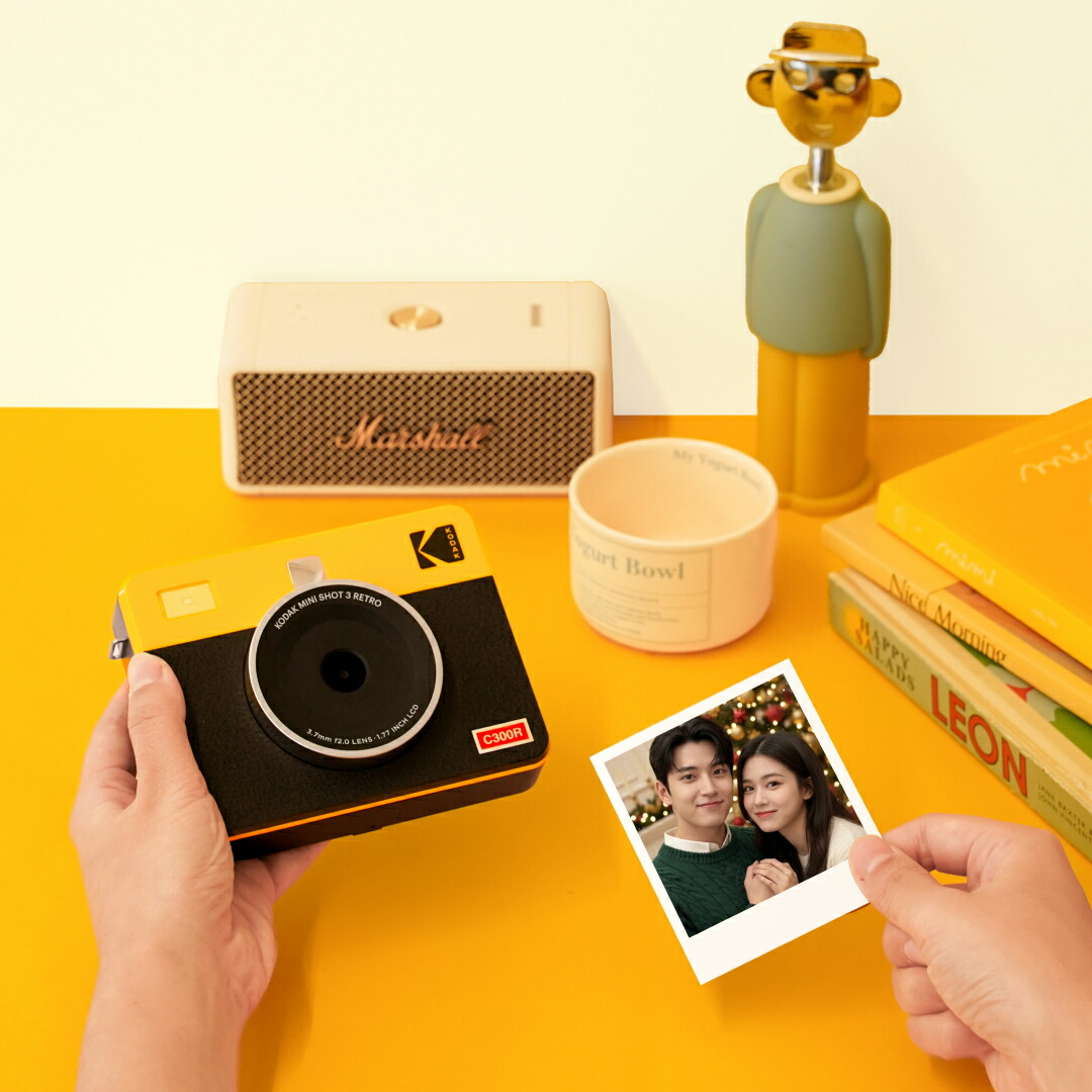 コダック KODAK Mini Shot 3 Retro 4PASS 2-in-1インスタントカメラ