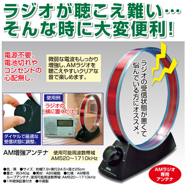AM増強させる空中線
