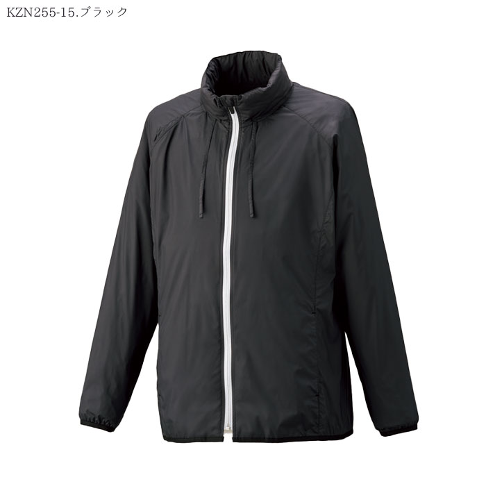 楽天市場 カゼン ウィンドブレーカー Kzn255 15 18 男女兼用 Ss 4l ブラック ネイビー 収納袋付 ケアサービス ナース 看護師 病院 介護 メディカル 制服 ユニフォーム Kazen 旧 Ap Ron アプロン Biztime ビズタイム