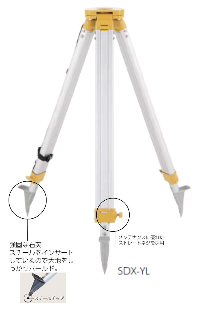 楽天市場】精密軽量木製三脚PMWS2-OLマイゾックス 送料無料 測量
