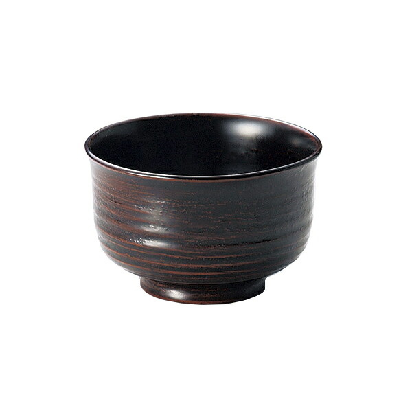 味噌汁椀 お椀 木製 日本製 越前漆器 うるし 艶 シンプル 上品 器地の粉 羽反り汁椀 溜 1002208 味噌汁椀 お椀 木製 日本製 越前漆器 うるし 艶 シンプル 上品 器地の粉 羽反り汁椀 溜 1002208