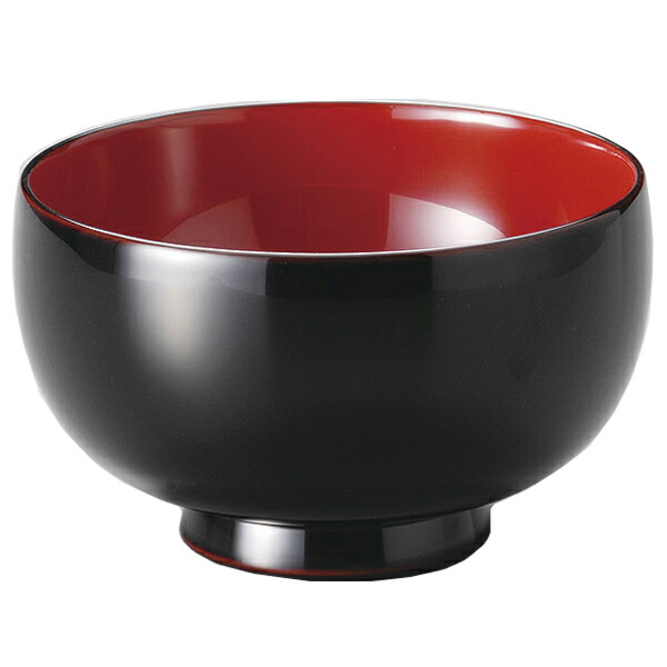 味噌汁椀 お椀 木製 日本製 越前漆器 うるし 艶 シンプル 上品 器布袋汁椀 溜内朱 1002301 味噌汁椀 お椀 木製 日本製 越前漆器 うるし 艶 シンプル 上品 器布袋汁椀 溜内朱 1002301