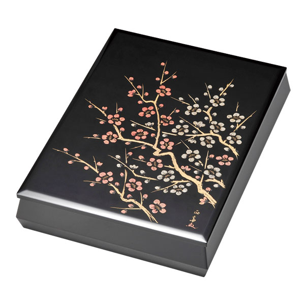 高岡漆器 螺鈿細工 鳳凰 文箱 大 書道箱 硯箱 高級 文書 保管箱 A4 高岡漆器】文庫 鳳凰貝入 | 富山県高岡市 | ふるさと納税サイト