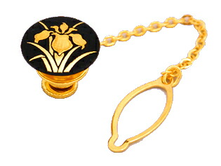 楽天市場】ブローチ 鳳凰 B-06 丸 楕円 肥後象嵌 伝統工芸品 日本製