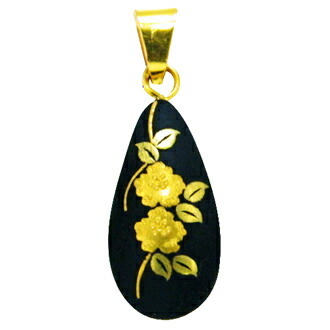 楽天市場】ペンダント 葡萄 P-26 ネックレス 肥後象嵌 伝統工芸品 日本