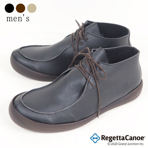 正規品販売 その他 日本製 カジュアル インソール グミ 履きやすい 痛くない 疲れない 歩きやすい モックトゥ ワラビー フラット レースアップ ショートブーツ 軽い 軽量 ブーツ メンズ カヌー リゲッタ コンフォートシューズ C十 Cjfc7123 Www Itimpresasassari It
