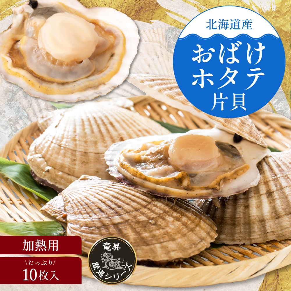 楽天市場】おばけ ホタテ 片貝 帆立 ほたて 貝柱 貝殻 殻付き