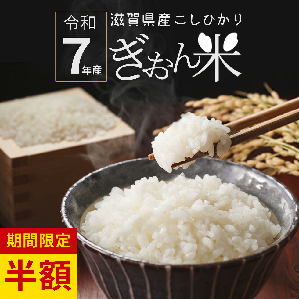 こしひかり スーパーSALE 特価 訳あり 令和7年産 滋賀県産 ぎおん米 コシヒカリ 売り切り 数量限定 送料無料 精米 一人暮らし 非常食 保存食 お米 精米 ご飯 白米 通販 近江　コメ プレゼント ライス おいしがうれしが db
