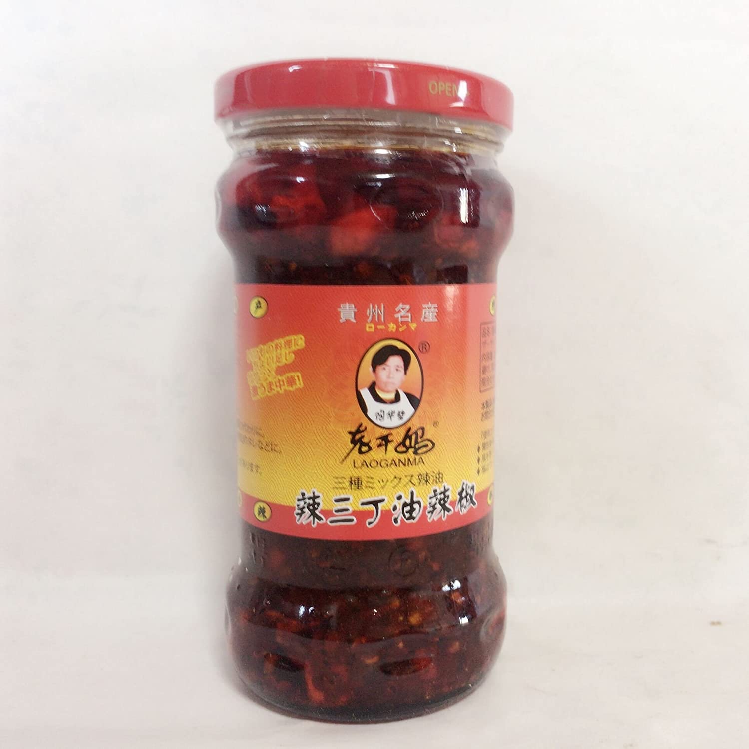 市場 老干媽辣三丁油辣椒 激辛 四川ラー油 三種具入りラー油 ローカンマ