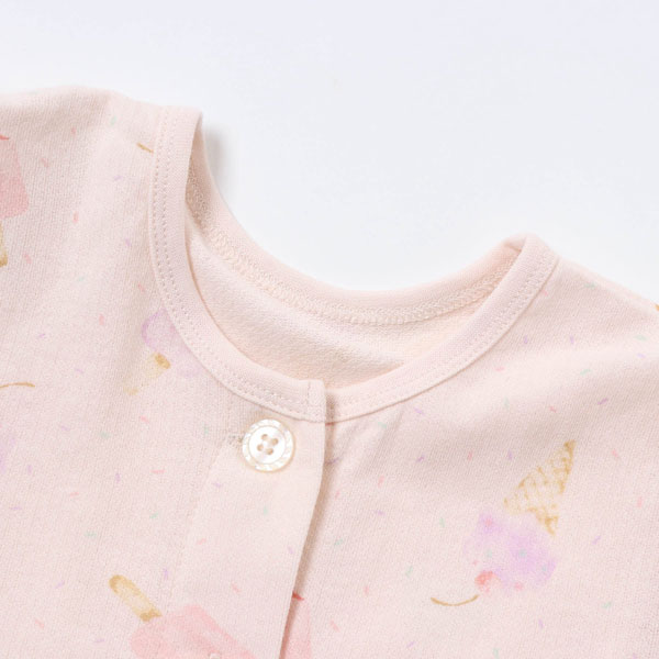2019夏【ampersand/アンパサンド】くるま柄半袖長パンツパジャマ≪80cm90cm95cm100cm110cm120cm130cm140cm≫子供服キッズ男の子男児子ども≪店頭受取対応商品≫