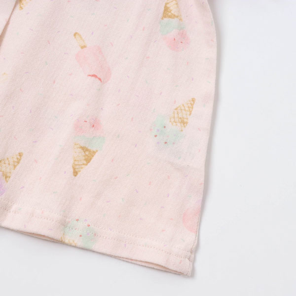 2019夏【ampersand/アンパサンド】きょうりゅう柄前開きパジャマ≪80cm90cm95cm100cm110cm120cm130cm140cm≫子供服キッズ男の子男児子ども≪店頭受取対応商品≫