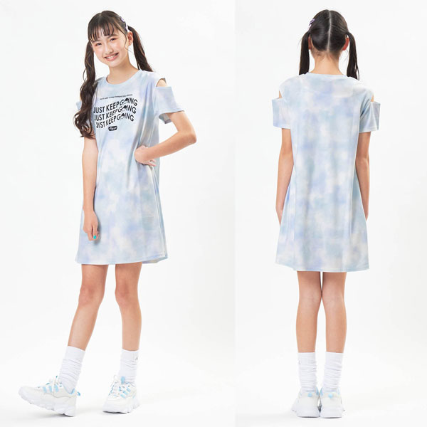 送料無料！2021秋冬t【ALGY/アルジー】チェックドッキングワンピ≪130cm140cm150cm160cm≫ワンピースFOエフオーキッズ子供服キッズ女の子女児子どもジュニア通学小学生中学生