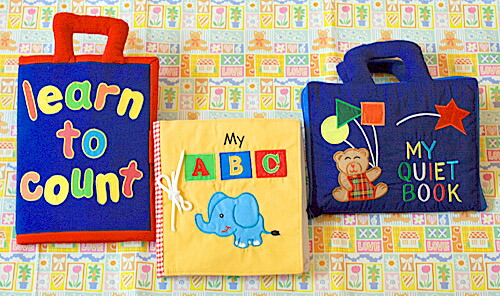 布絵本かずあそび&ABC&レッスンブックlearn to count&MY ABC&MY QUIET BOOKベア ブルースマートラーニングギフトセット3点組み【知能開発レッスンブック】英語教育幼児教育選んで!! 無料ギフトラッピング|こども生活クラブ