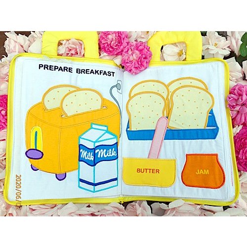 小さな才能に花が咲く キャンペーン布絵本my Chores Playbook New English Versionカンガルーのニュー英語刺しゅう版英語教育 知能開発レッスンブック 幼児教育選んで 無料ギフトラッピング Napierprison Com