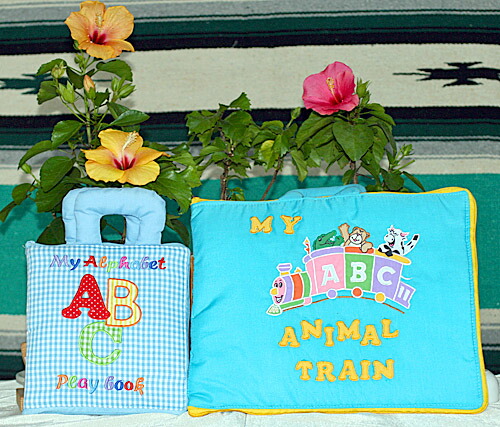 布ピクチュアブックMy Alphabet ABC play book\u0026MY ABC ANIMAL TRAIN ブルーファンタイム・プレイ\u0026ラーンギフトセット【学習能力振興習い事読みもの】英語仕立て上げる赤ちゃん仕立て上げる選んで!!無料ギフトラッピング