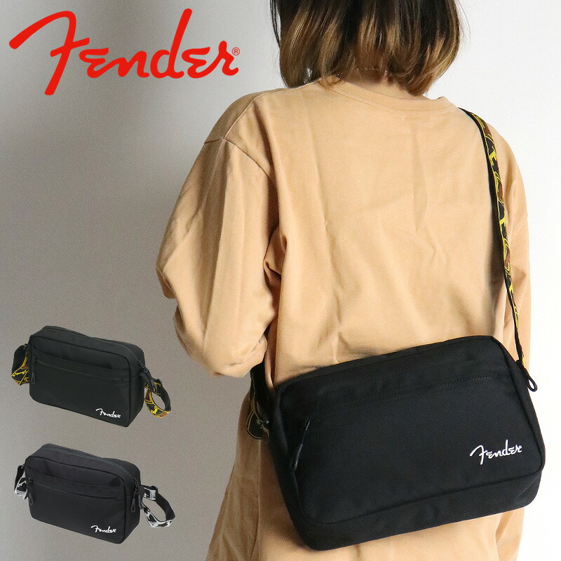 フェンダー ショルダーバッグ メンズ Fender 950-6059 ショルダーバッグ 斜め掛けバッグ 斜めがけ A5 500mlペットボトル コーデュラ 普段使い 旅行 スポーツ レジャー フェス レディース 男性 女性 男女兼用 オシャレ カジュアル 人気｜こどもの雑貨屋さんEGAO